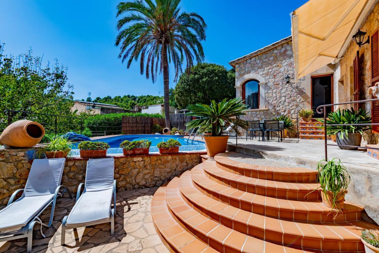 Villa In Center Of Pollensa With Pool And Jacuzzi Exterior foto